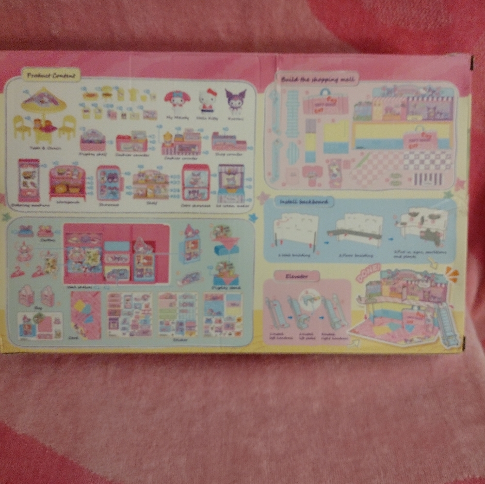 EXCLUSIVE - Hello Kitty Officially Licensed Shopping Mall Playset - Picture 6 of 14